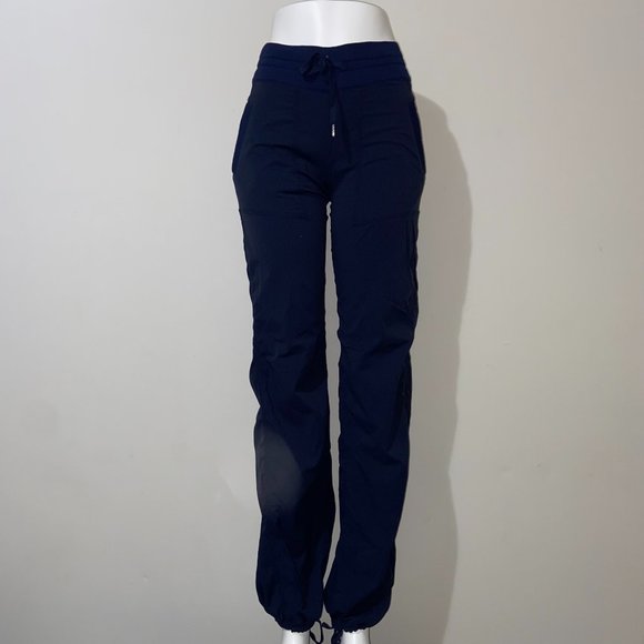 lululemon athletica Pants - LULULEMON NAVY- BLUE FULL LENGTH PANTS *33”-4